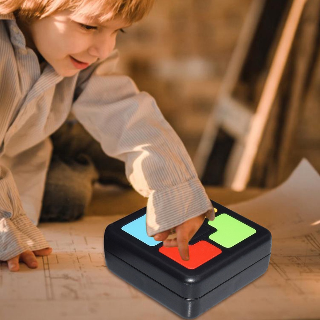 Pocket Memory Game Toy Repetir Sequência De Luz E Som - Imagem 5
