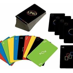 Jogo De Cartas Uno Minimalista Com Gráficos De Designer Da