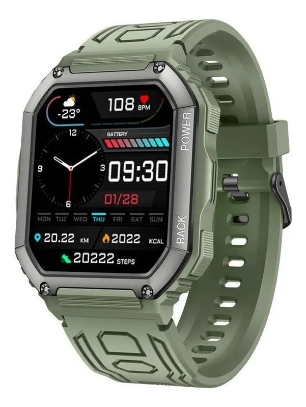 Smartwatch Tático Masculino Para Esportes Militares