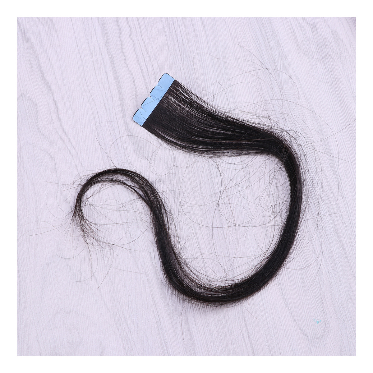 Perucas De Cabelo Com Fita Adesiva, Extensões De Cabelo Liso - Imagem 3