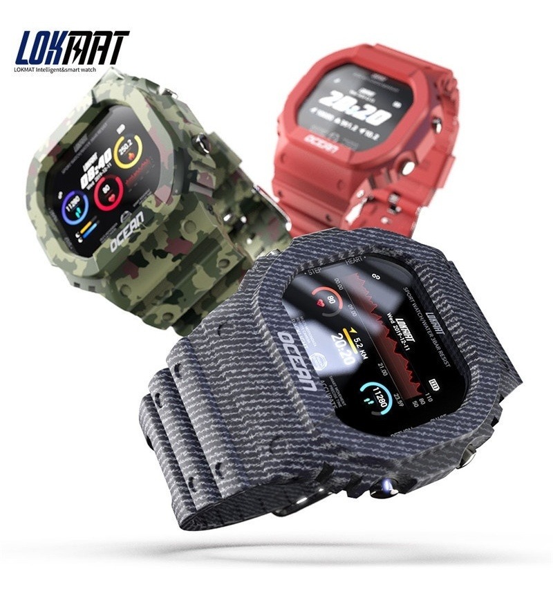 Lokmat Ocean Novo Smartwatch Ip68 Impermeável - Imagem 19