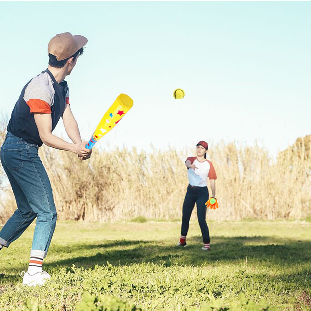 Conjunto De Brinquedos De Beisebol Infantil Para Esportes Ao - Imagem 8