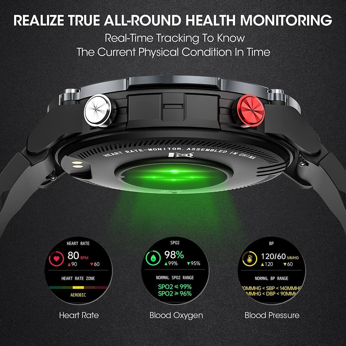 Smartwatch Para Homens (atendendo Ou Fazendo Chamadas) Para - Imagem 5
