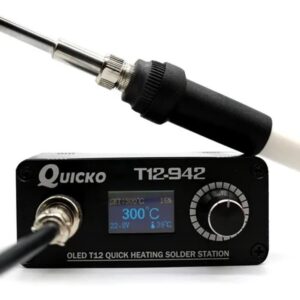 Conjunto De Estação De Solda Quicko T12-942 Geral Sem Energi