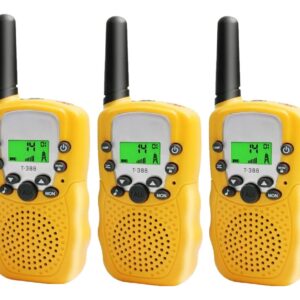Rádio Walkie Talkie Infantil 8 Km Alange, 3 Unidades