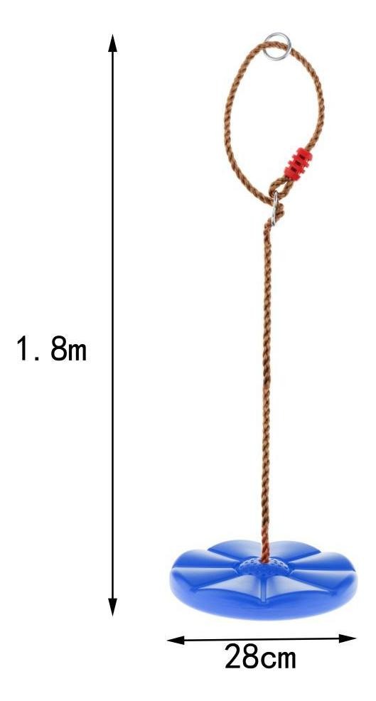 Corda De Escalada Com Plataformas, Balanço Da Árvore Das Cri - Imagem 9