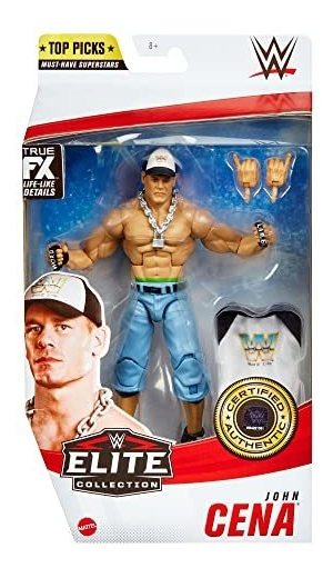 Figura De Ação Wwe Mattel Top Picks Elite John Cena De 6 Pol - Imagem 8
