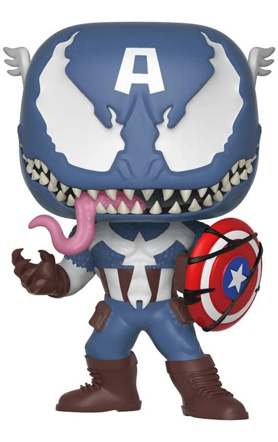 Funko Pop Marvel Venom Venom Capitão América