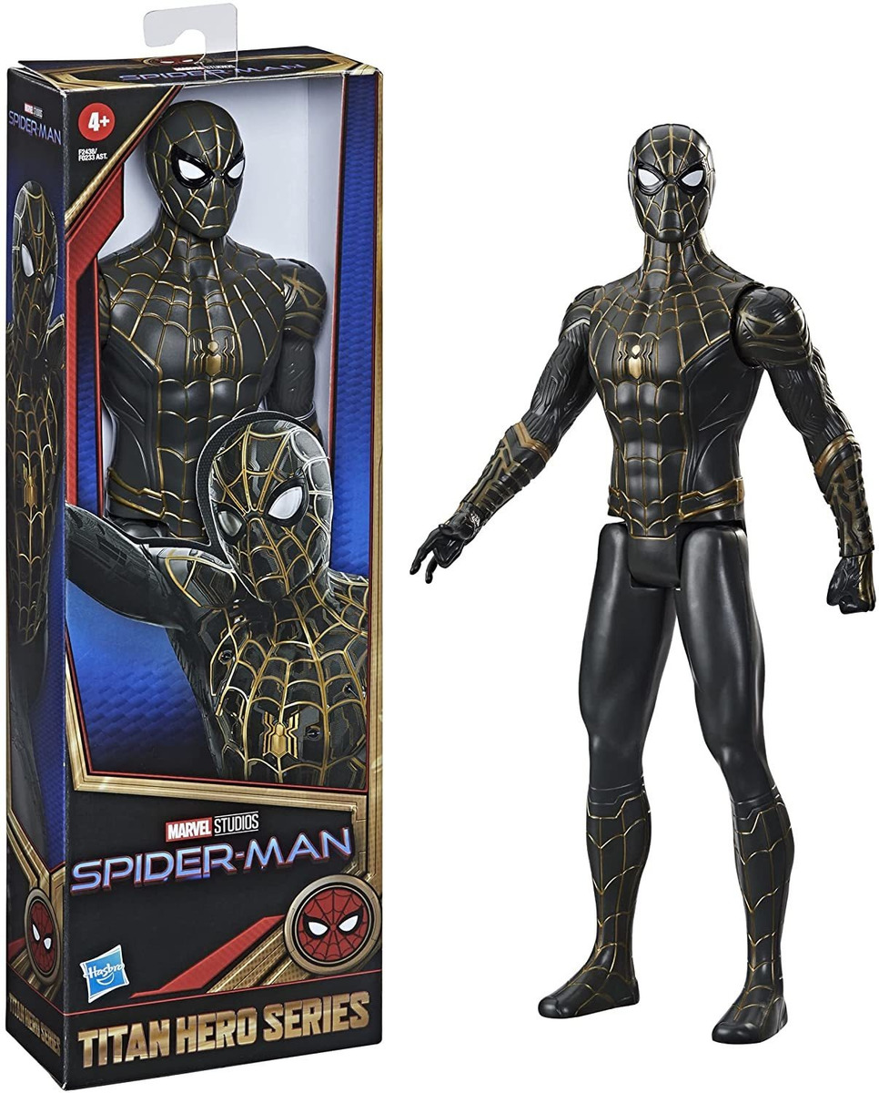 Homem-aranha Marvel Titan Hero Series 12 Polegadas Preto - Imagem 3