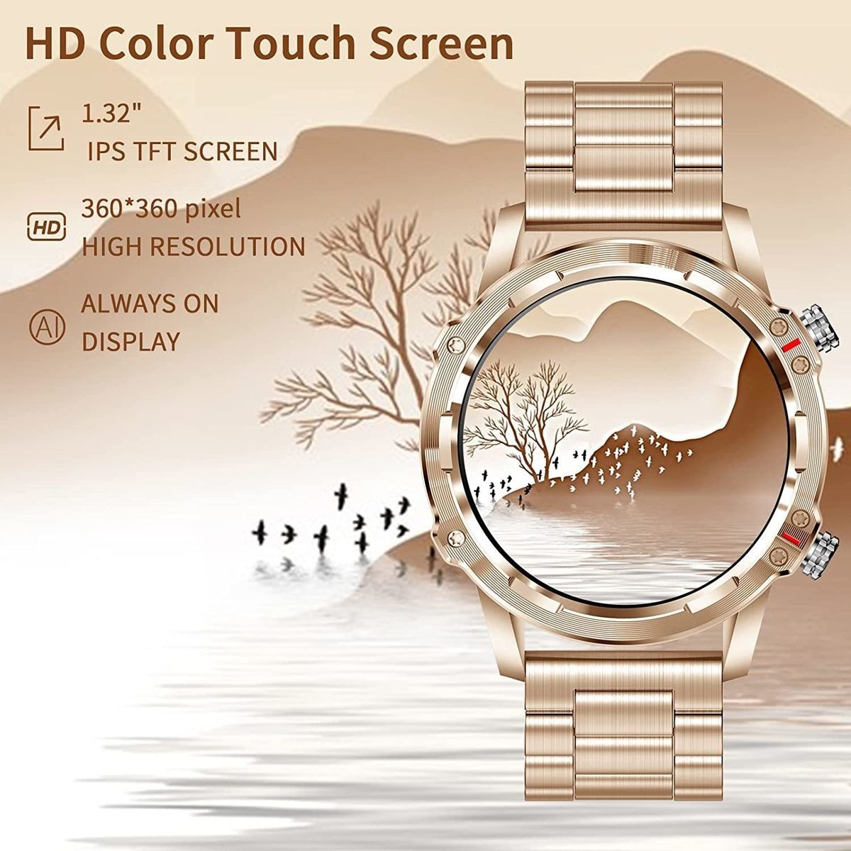 Rastreador De Fitness Smart Watch (faça/resposta Chamada) Pa - Imagem 17