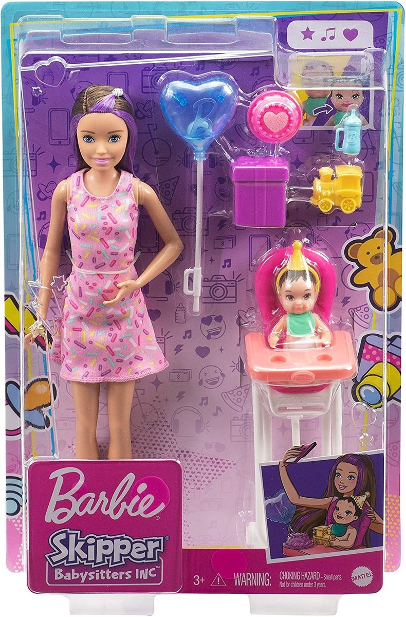Barbie Skipper Babás Inc Bonecas E Playset Com Boneca - Imagem 6
