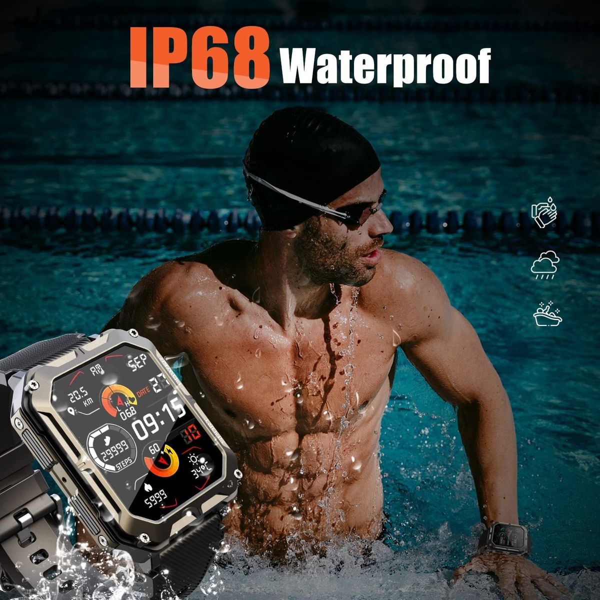 Smart Watch Sport Watch Answer/make Call Fitness Tracker - Imagem 7