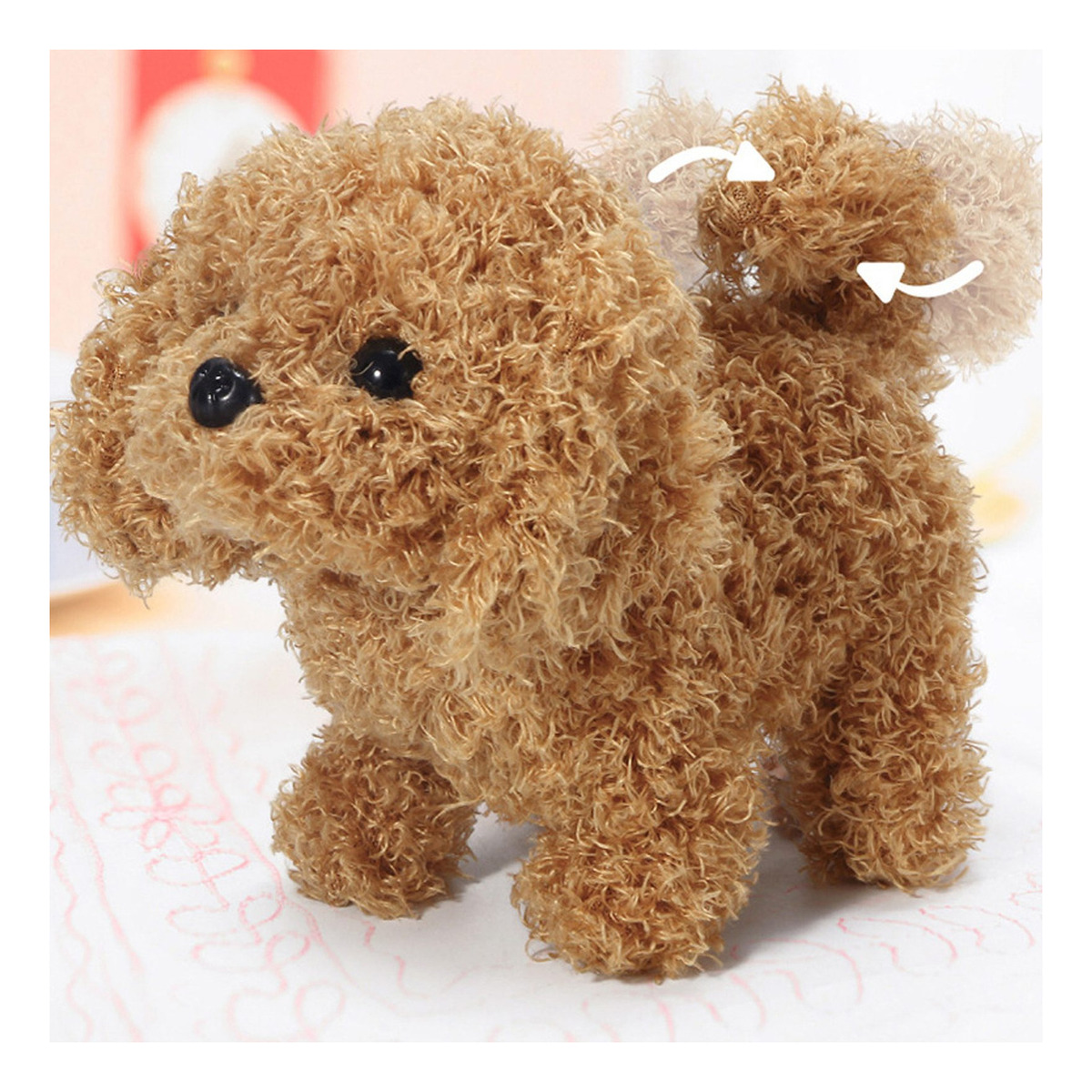 Brinquedo De Pelúcia Para Meninos, Andando, Latindo, Cachorr - Imagem 7