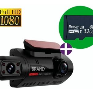 Câmera Veicular Automotiva Carro Recorder Hd + Microsd 32gb
