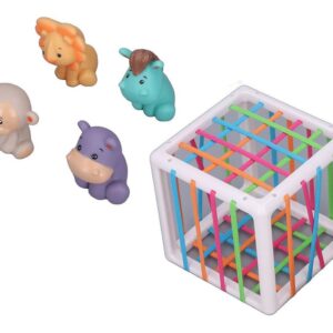 Caixa Sensorial Infantil Brinquedo De Seleção De Forma De Be