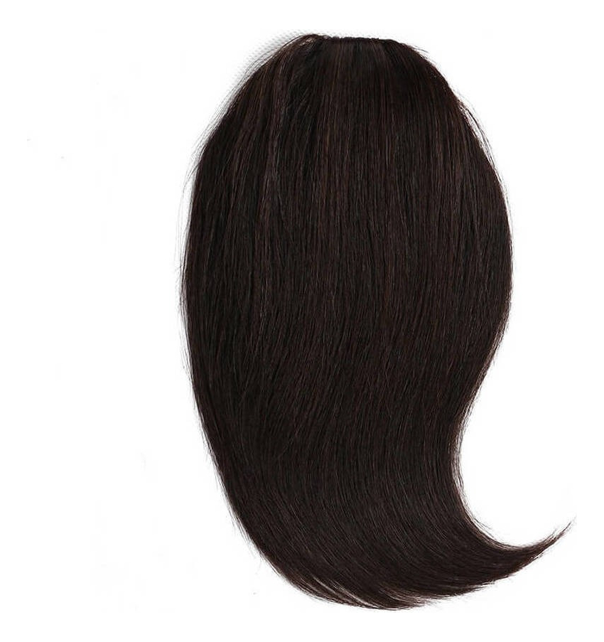 Peruca Cabelo Humano Virgem 20cm Franja - Imagem 16