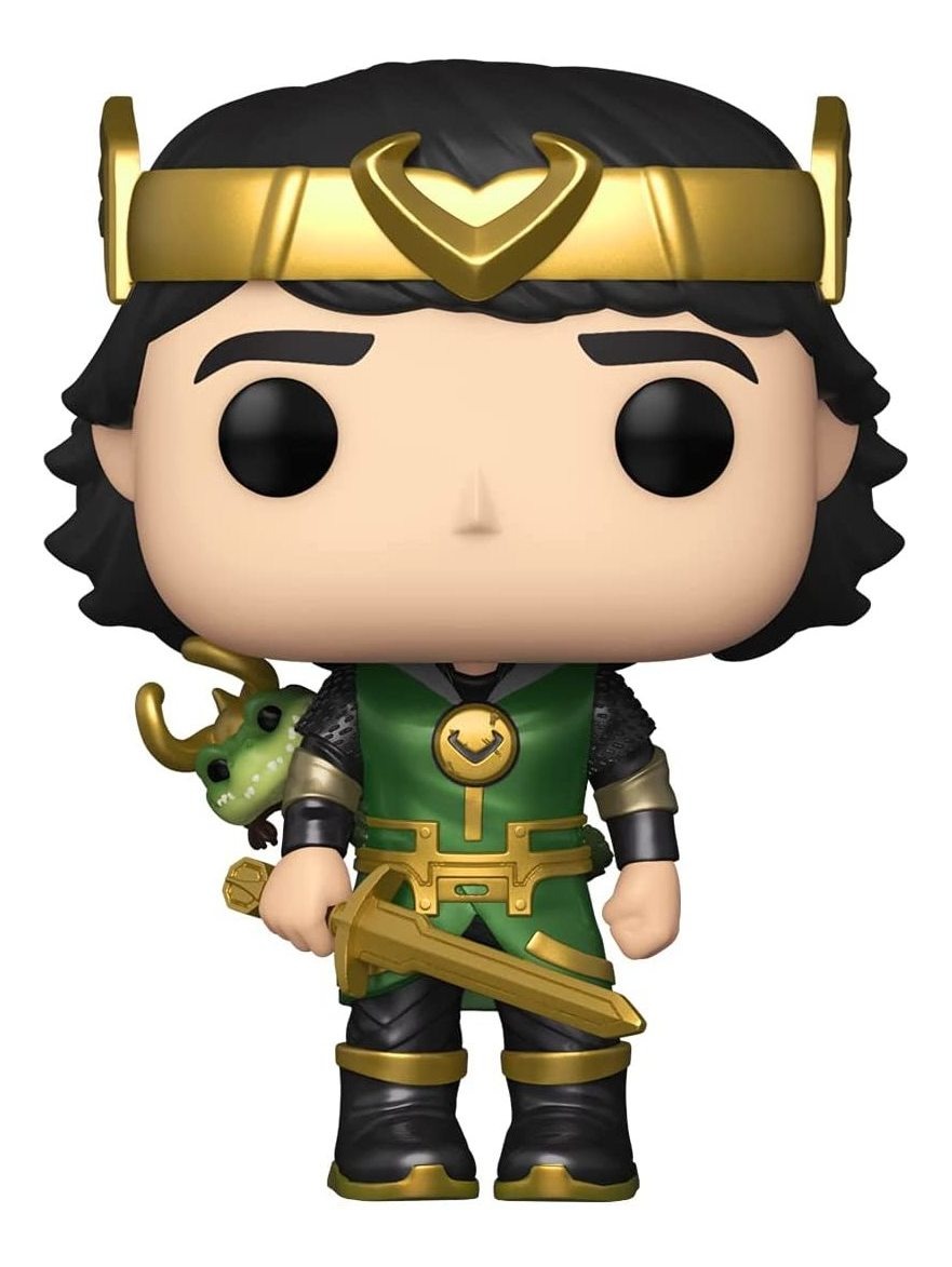 Funko Pop Marvel Kid Loki Metálico 900 Funko Shop Exclusivo