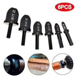 6pcs Alargador Tubo Expansor Conjunto Ferramentas