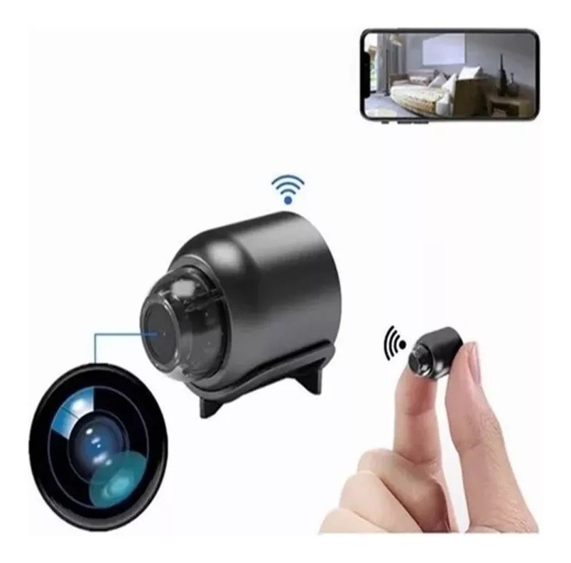 Mini Câmera Wifi Portátil Para Aplicação Móvel