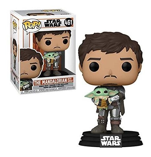 Funko Pop Star Wars O Mandaloriano Mandaloriano Din Djarrin - Imagem 4