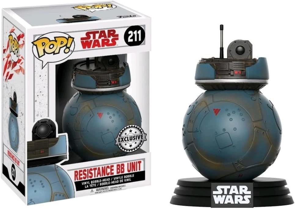 Funko Pop! Star Wars: A Unidade Bb Da Resistência Aos Último