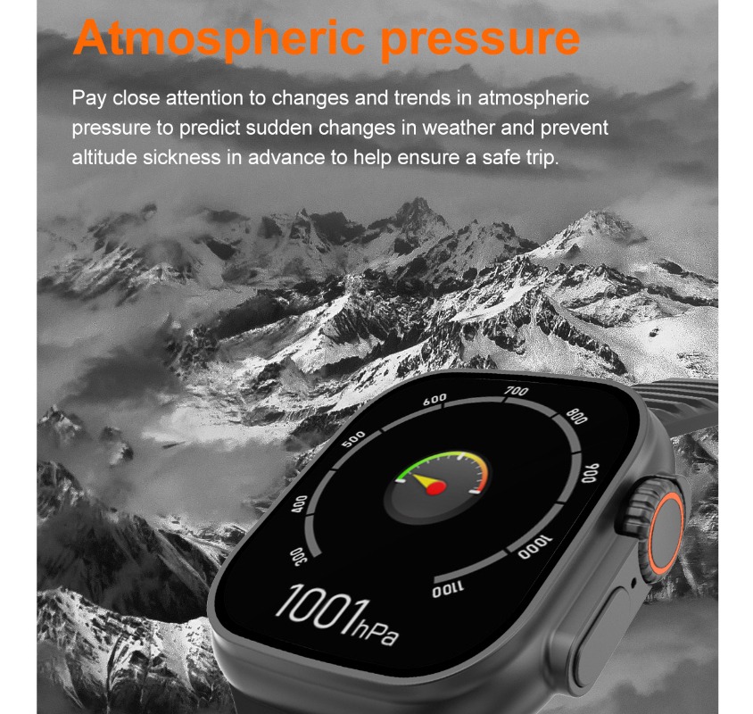 Smartwatch Lemfo Dt8 Ultra Bluetooth - Imagem 19