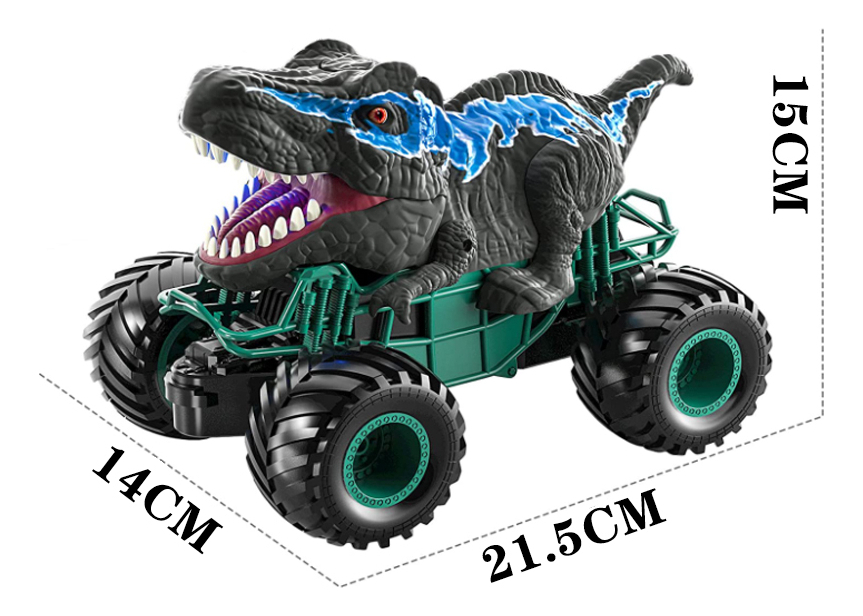 Brinquedo De Controle Remoto Para Veículos De Dinossauro Off - Imagem 8