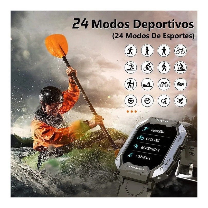 Smartwatch Melanda Ip68 Waterproof Sports - Imagem 2