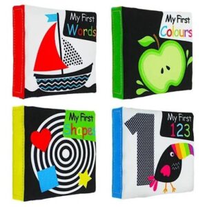 4pcs É Adequado Para Livro De Pano De Estudo Recém-nascido