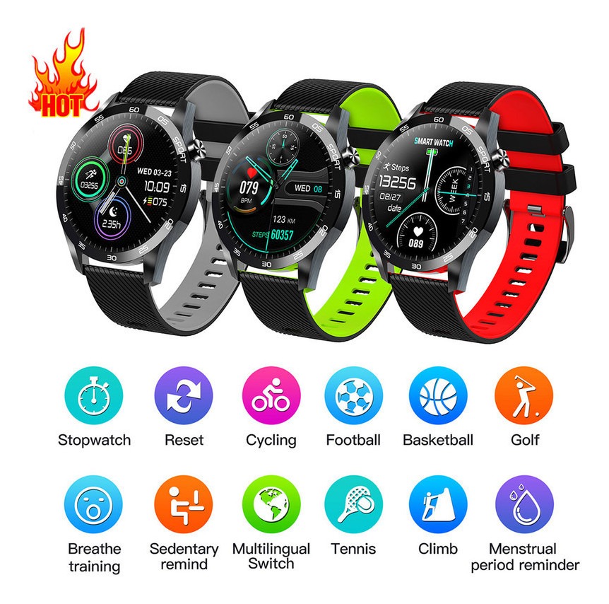Smartwatch Masculino E Feminino F22l Para Xiaomi Hu - Imagem 20