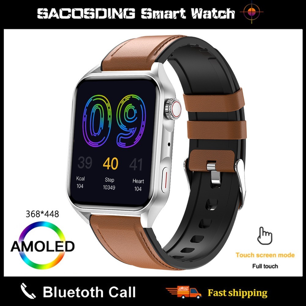 Relógio Inteligente Amoled Nfc Bluetooth Chamada Homem - Imagem 36