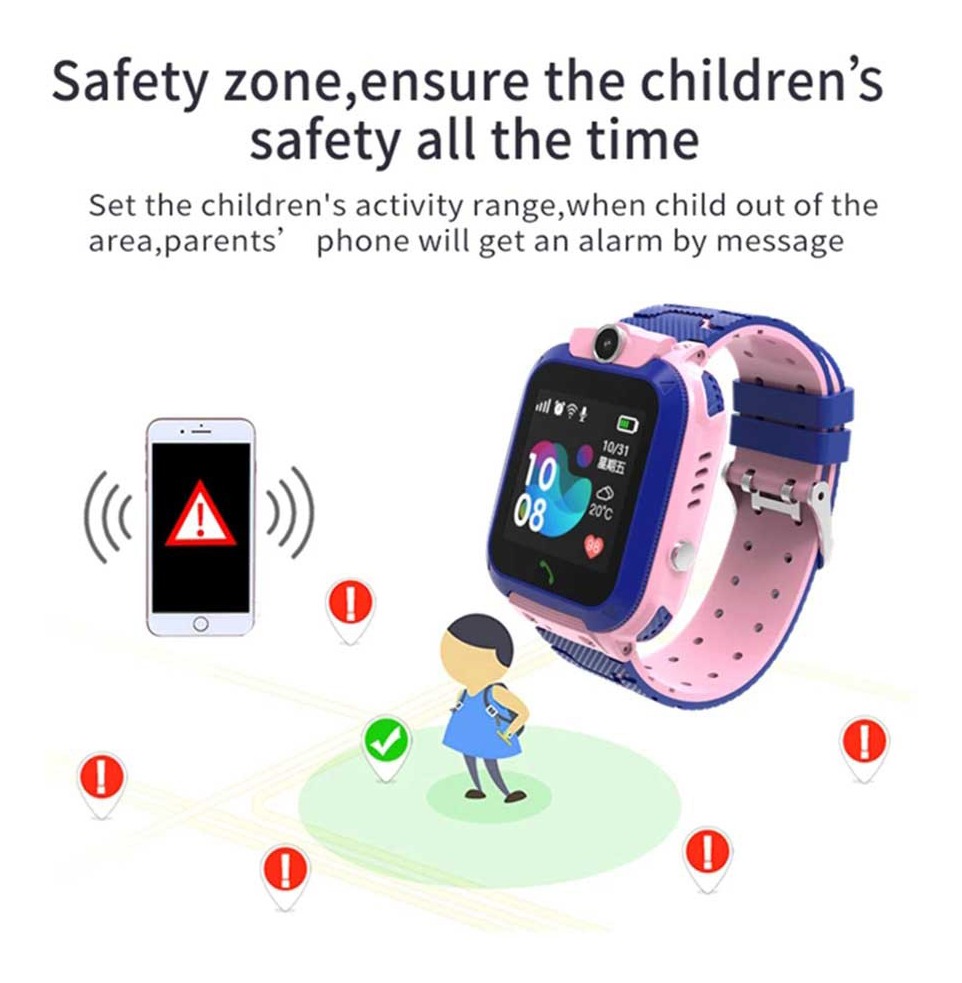 Smartwatch Para Kids Infantil Relógio Com Gps Câmera E Sos - Imagem 14