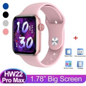 Smartwatch Sem Fio Hw22 Pro Max De 44 Mm