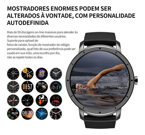 Original Hw21 Smartwatch Teste De Oxigênio No Sangu - Imagem 3