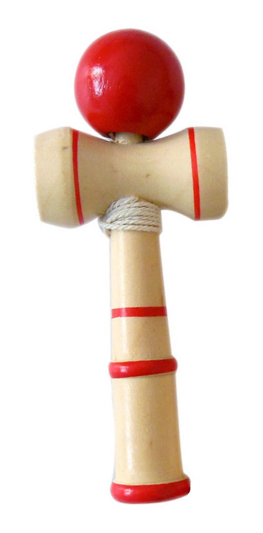 Brinquedos Infantis Kid-kendama-ball-japanese-traditional-wo - Imagem 2