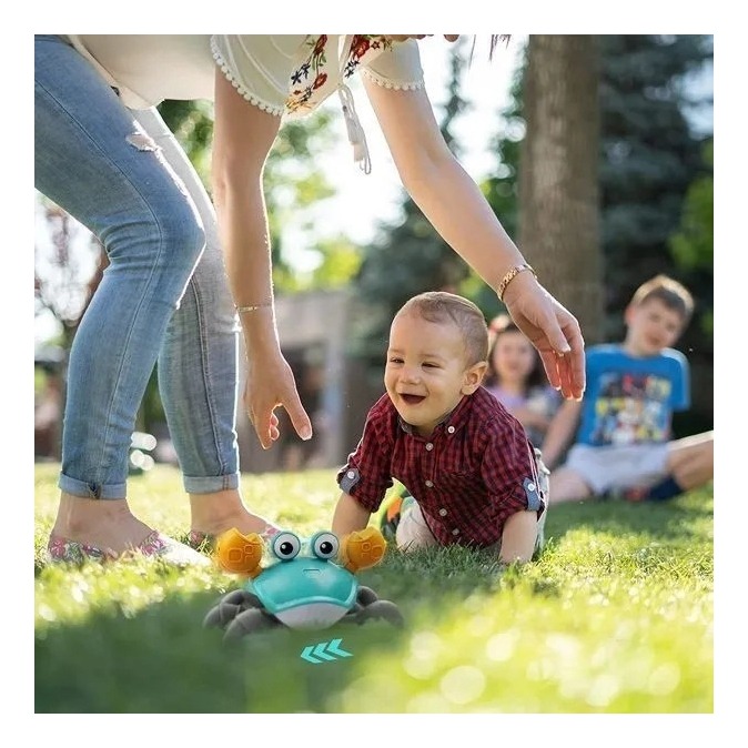 Caranguejo Sensorial De Brinquedo Sensorial Para Bebês X - Imagem 6