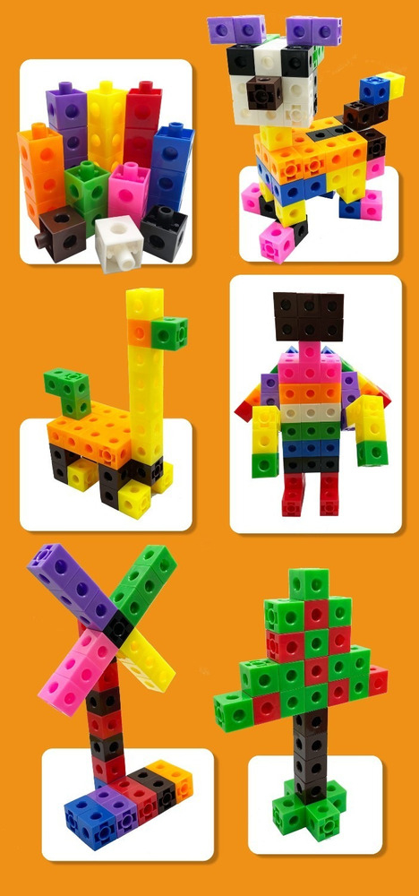 Number Blocks Mathlink Cubes 100 Unidades - Imagem 6