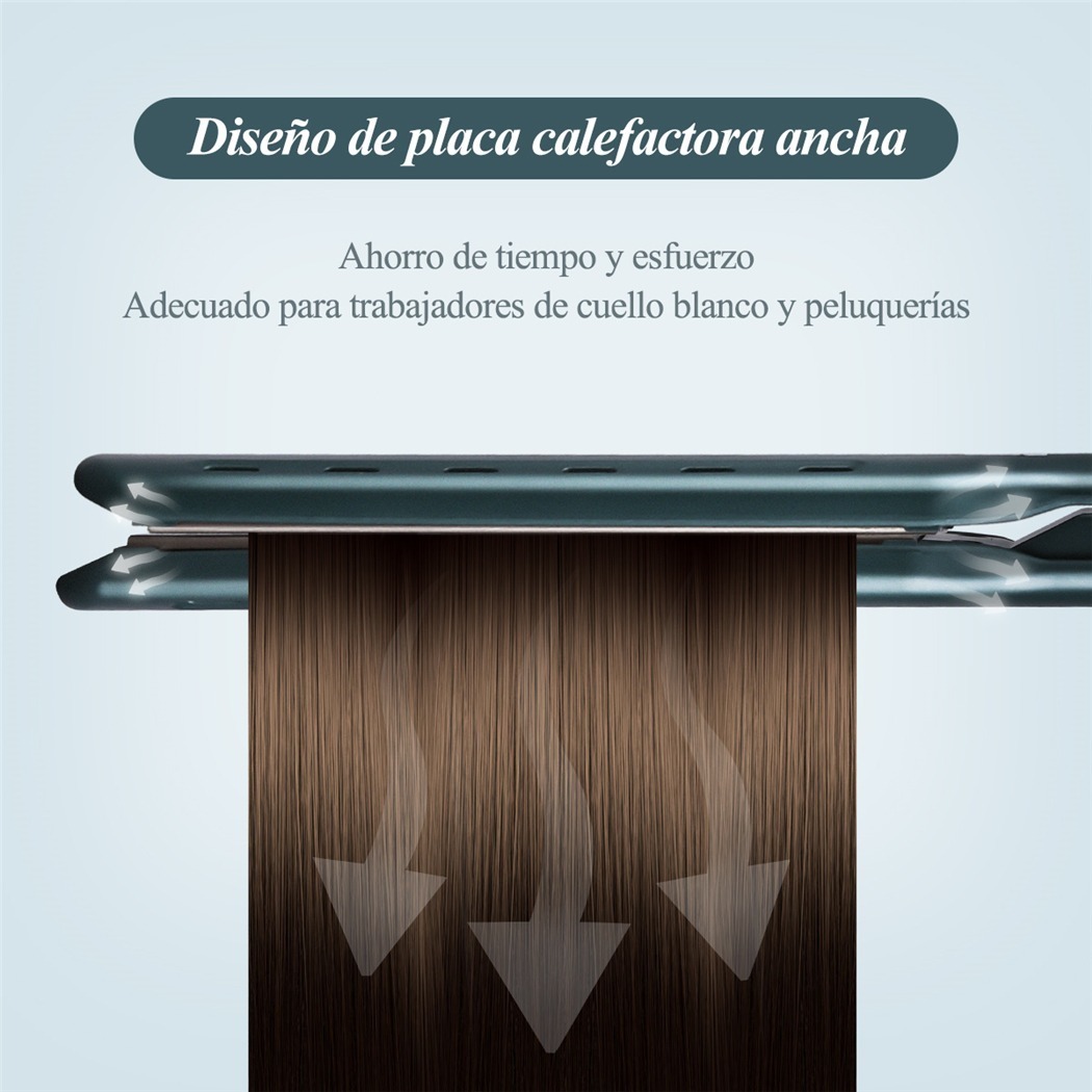 Alisadores De Cabelo Profissionais Ckeyin Em Cor Esmeralda - Imagem 8