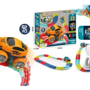 Kit 92 Pista De Carrinhos De Brinquedo Infantil