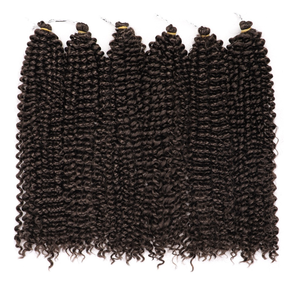 Mega Hair Cabelo Bio Vegetal Cacheado Para Aplique E Braid - Imagem 8
