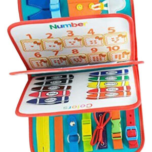 Montessori Toddler Busy Board Aprendizagem Educacional