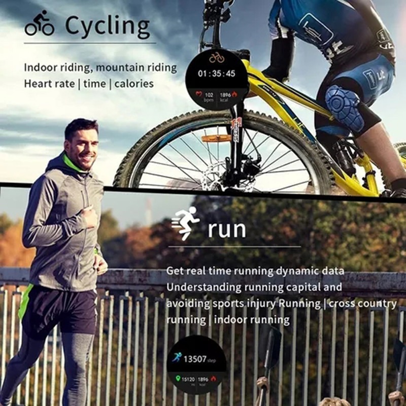 Smartwatch Esportivo Bluetooth À Prova D'água Ip68 - Imagem 6