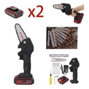 Serra Elétrica Portátil-madeira Corte 1200w 6 Polegadas +2 B