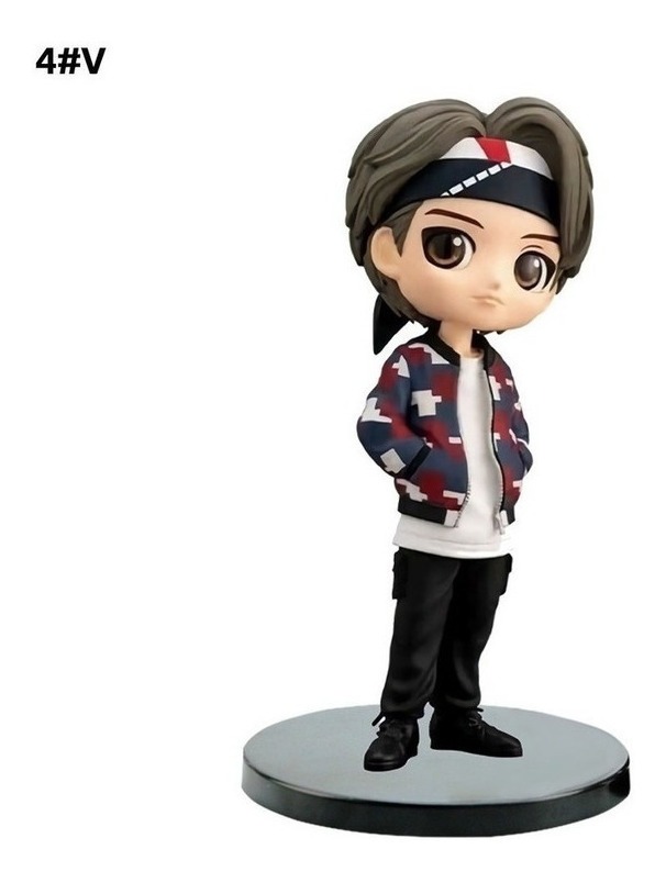 7 Unidades/conjunto Bangtan Boys Groups Action Figures Bts T - Imagem 7