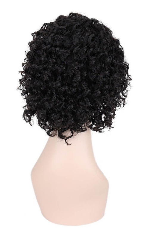 Peruca Lace Front Cabelo Cacheado Humano 25cm - Imagem 3