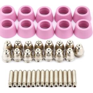 40pc/set Ag60 Sg55 Cortador Plasma Tocha Consumíveis