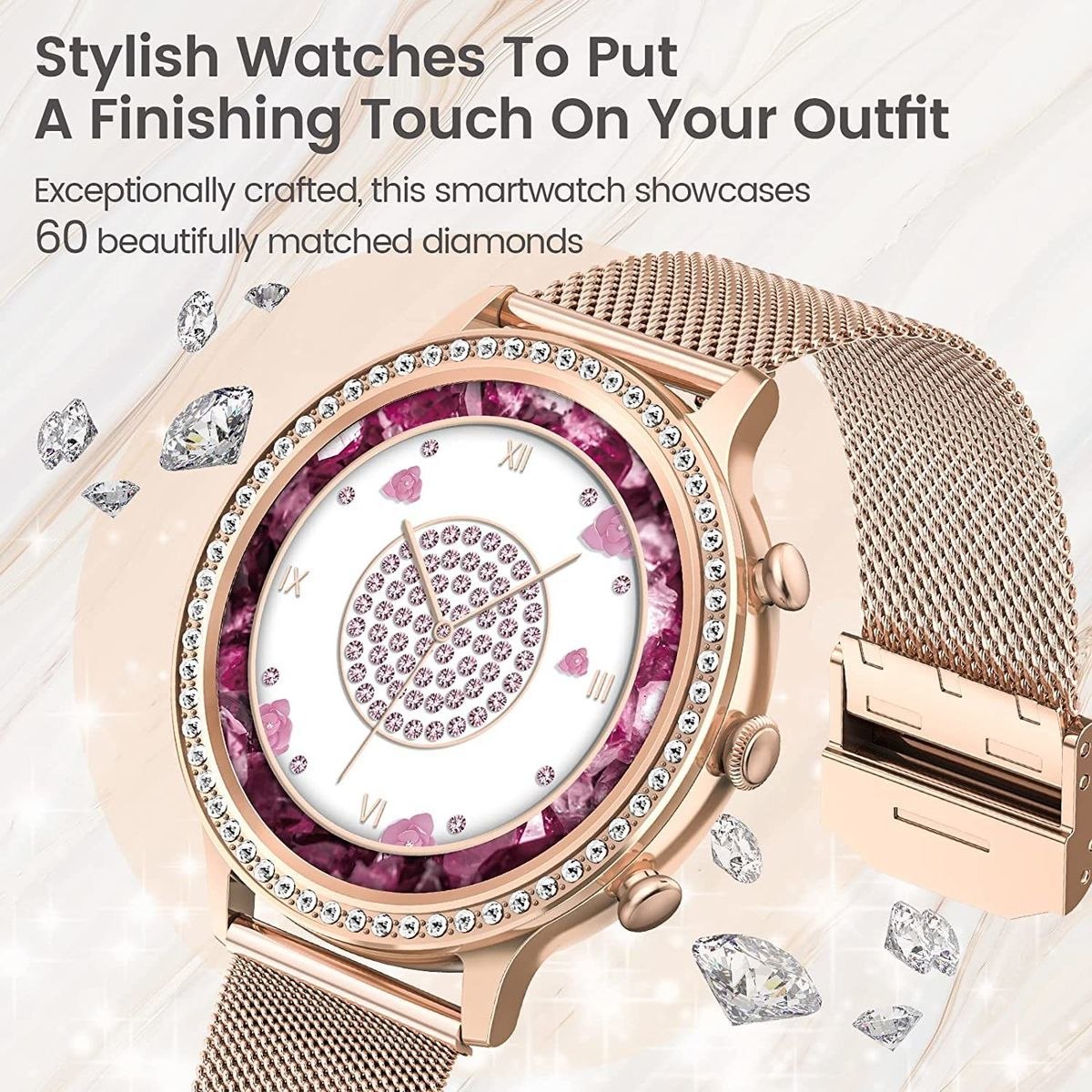 Relógios Inteligentes Para Mulheres Fitness Tracker - Imagem 8