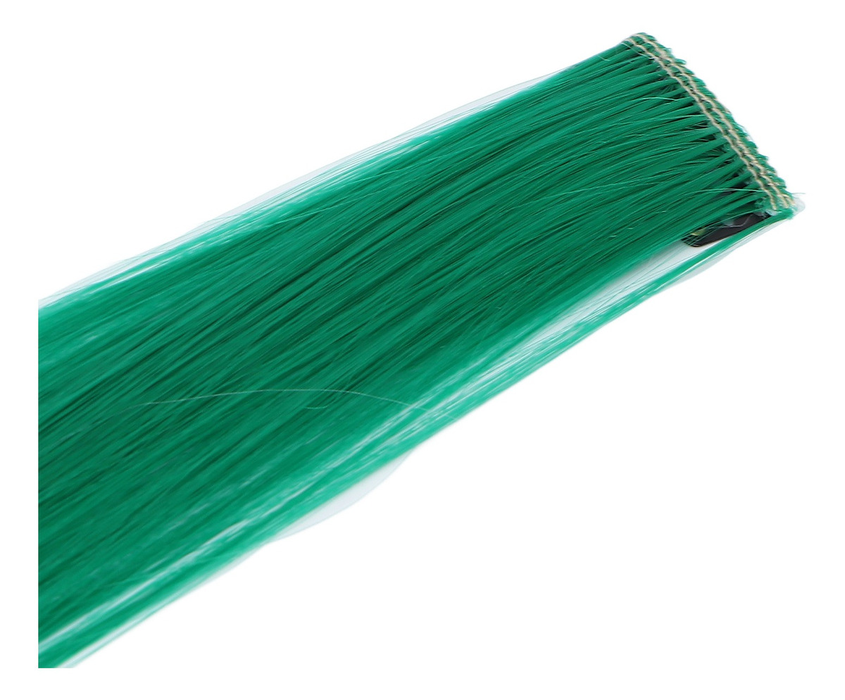 5pcs Grampo De Peruca Reta Cor Brilhante Cabelo De 21,65 Pol - Imagem 5