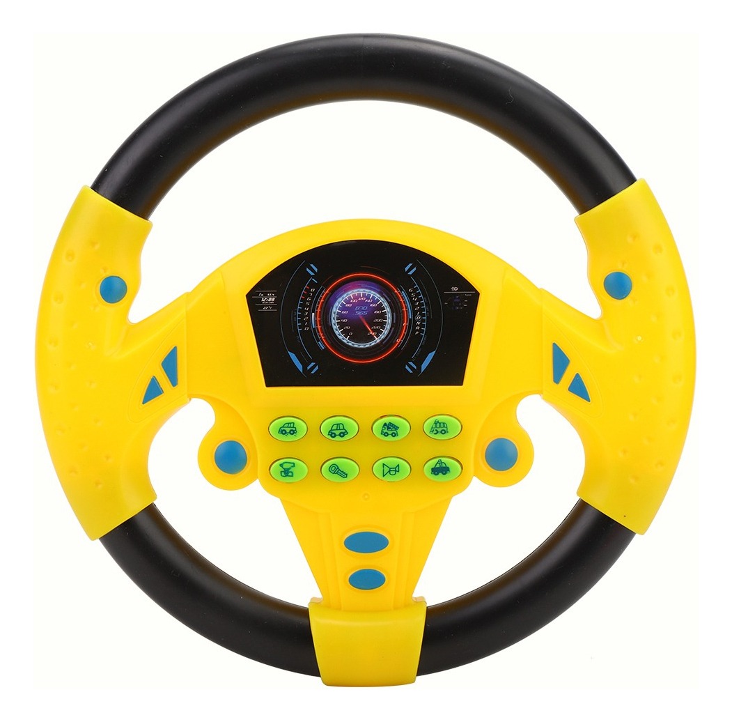 Baby Educational Copilot Volante Música Crianças - Imagem 3