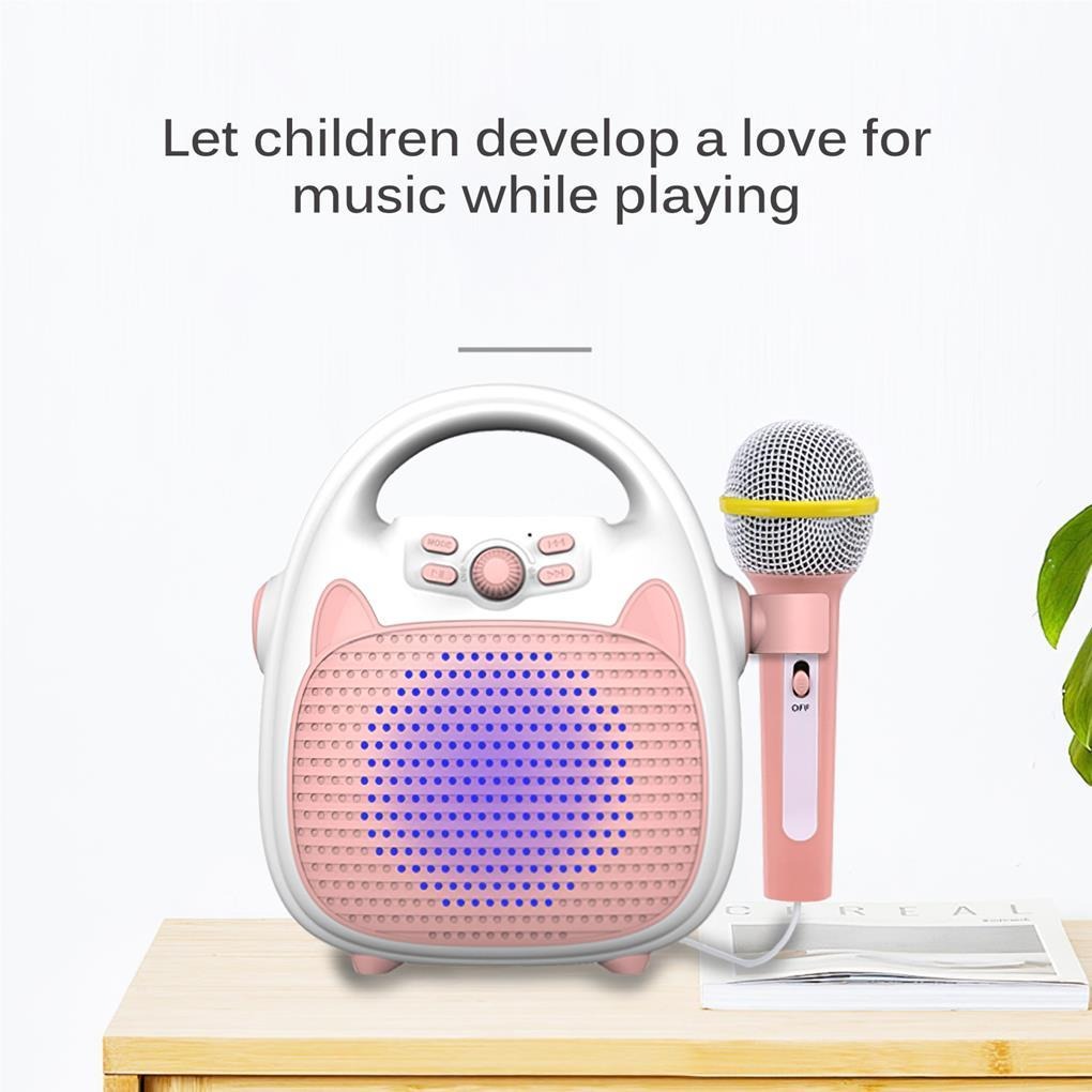 Caixa De Som De Música Infantil Com Música De Microfone - Imagem 10